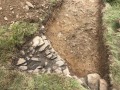 Archaeological investigation on Twmbarlwm, Risca, south Wales. performed by Clwyd Powys Archaeological Trust; organised by Cymdeithas Twmbarlwm Society, Funded by Cadw