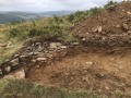 Archaeological investigation on Twmbarlwm, Risca, south Wales. performed by Clwyd Powys Archaeological Trust; organised by Cymdeithas Twmbarlwm Society, Funded by Cadw