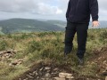 Archaeological investigation on Twmbarlwm, Risca, south Wales. performed by Clwyd Powys Archaeological Trust; organised by Cymdeithas Twmbarlwm Society, Funded by Cadw