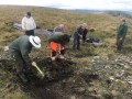 Archaeological investigation on Twmbarlwm, Risca, south Wales. performed by Clwyd Powys Archaeological Trust; organised by Cymdeithas Twmbarlwm Society, Funded by Cadw