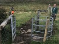 Archaeological investigation on Twmbarlwm, Risca, south Wales. performed by Clwyd Powys Archaeological Trust; organised by Cymdeithas Twmbarlwm Society, Funded by Cadw