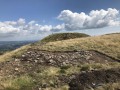 Archaeological investigation on Twmbarlwm, Risca, south Wales. performed by Clwyd Powys Archaeological Trust; organised by Cymdeithas Twmbarlwm Society, Funded by Cadw