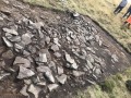 Archaeological investigation on Twmbarlwm, Risca, south Wales. performed by Clwyd Powys Archaeological Trust; organised by Cymdeithas Twmbarlwm Society, Funded by Cadw