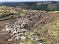 Archaeological investigation on Twmbarlwm, Risca, south Wales. performed by Clwyd Powys Archaeological Trust; organised by Cymdeithas Twmbarlwm Society, Funded by Cadw