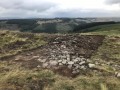 Archaeological investigation on Twmbarlwm, Risca, south Wales. performed by Clwyd Powys Archaeological Trust; organised by Cymdeithas Twmbarlwm Society, Funded by Cadw