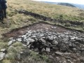 Archaeological investigation on Twmbarlwm, Risca, south Wales. performed by Clwyd Powys Archaeological Trust; organised by Cymdeithas Twmbarlwm Society, Funded by Cadw