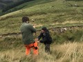 Archaeological investigation on Twmbarlwm, Risca, south Wales. performed by Clwyd Powys Archaeological Trust; organised by Cymdeithas Twmbarlwm Society, Funded by Cadw