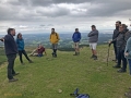 Archaeological investigation on Twmbarlwm, Risca, south Wales. performed by Clwyd Powys Archaeological Trust; organised by Cymdeithas Twmbarlwm Society, Funded by Cadw