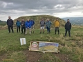 Archaeological investigation on Twmbarlwm, Risca, south Wales. performed by Clwyd Powys Archaeological Trust; organised by Cymdeithas Twmbarlwm Society, Funded by Cadw