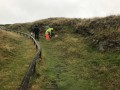 Archaeological investigation on Twmbarlwm, Risca, south Wales. performed by Clwyd Powys Archaeological Trust; organised by Cymdeithas Twmbarlwm Society, Funded by Cadw