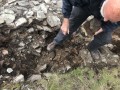 Archaeological investigation on Twmbarlwm, Risca, south Wales. performed by Clwyd Powys Archaeological Trust; organised by Cymdeithas Twmbarlwm Society, Funded by Cadw