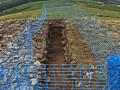 Archaeological investigation on Twmbarlwm, Risca, south Wales. performed by Clwyd Powys Archaeological Trust; organised by Cymdeithas Twmbarlwm Society, Funded by Cadw