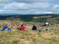 Archaeological investigation on Twmbarlwm, Risca, south Wales. performed by Clwyd Powys Archaeological Trust; organised by Cymdeithas Twmbarlwm Society, Funded by Cadw