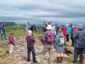 Archaeological investigation on Twmbarlwm, Risca, south Wales. performed by Clwyd Powys Archaeological Trust; organised by Cymdeithas Twmbarlwm Society, Funded by Cadw