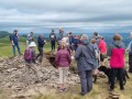 Archaeological investigation on Twmbarlwm, Risca, south Wales. performed by Clwyd Powys Archaeological Trust; organised by Cymdeithas Twmbarlwm Society, Funded by Cadw