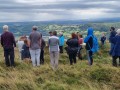 Archaeological investigation on Twmbarlwm, Risca, south Wales. performed by Clwyd Powys Archaeological Trust; organised by Cymdeithas Twmbarlwm Society, Funded by Cadw