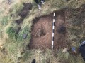 Archaeological investigation on Twmbarlwm, Risca, south Wales. performed by Clwyd Powys Archaeological Trust; organised by Cymdeithas Twmbarlwm Society, Funded by Cadw