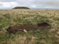 Archaeological investigation on Twmbarlwm, Risca, south Wales. performed by Clwyd Powys Archaeological Trust; organised by Cymdeithas Twmbarlwm Society, Funded by Cadw