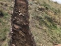 Archaeological investigation on Twmbarlwm, Risca, south Wales. performed by Clwyd Powys Archaeological Trust; organised by Cymdeithas Twmbarlwm Society, Funded by Cadw