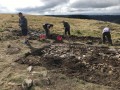 Archaeological investigation on Twmbarlwm, Risca, south Wales. performed by Clwyd Powys Archaeological Trust; organised by Cymdeithas Twmbarlwm Society, Funded by Cadw