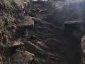 Archaeological investigation on Twmbarlwm, Risca, south Wales. performed by Clwyd Powys Archaeological Trust; organised by Cymdeithas Twmbarlwm Society, Funded by Cadw