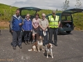 Walk from Twmbarlwm Car Park to ruins of Llanderfal chapel