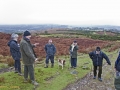 A walk around the scourings of Penyrheol with Les Murphy giving us an history of the area as we went.