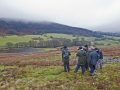 A walk around the scourings of Penyrheol with Les Murphy giving us an history of the area as we went.