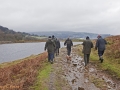 A walk around the scourings of Penyrheol with Les Murphy giving us an history of the area as we went.