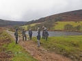 A walk around the scourings of Penyrheol with Les Murphy giving us an history of the area as we went.