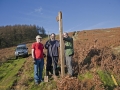 CTS Volunteer Workday on Twmbarlwm - 30th november 2014